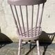 Chaise Baumann rose pâle