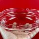 Art Deco fruit bowl in silver-plated metal and cut glass