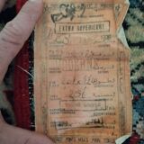 Handmade Berber Carpet Fes 207x124cm