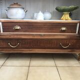 Old showcase bookcase - H216 cm