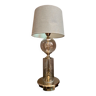 See Delmas lamp in brass and glass