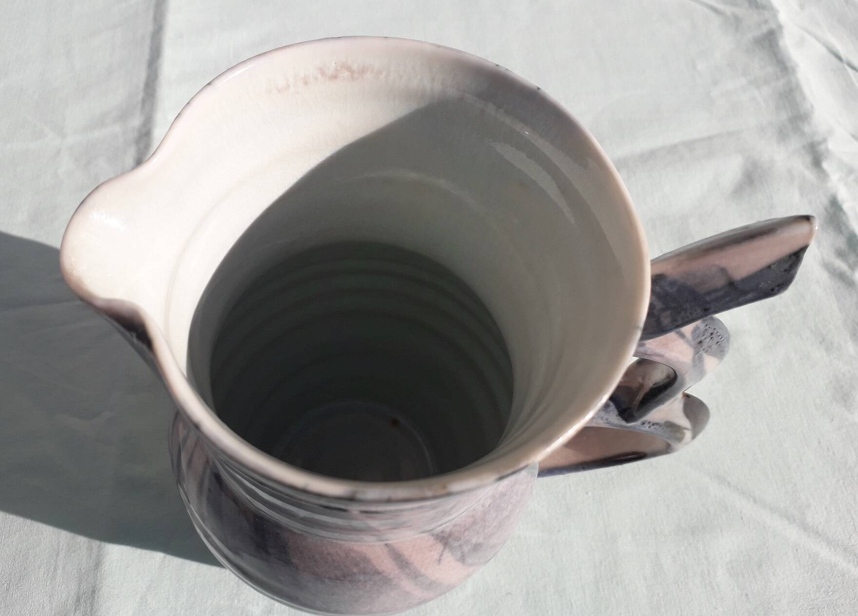 Stoneware pitcher design La Borne