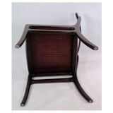 Set of two mahogany rungstedlund chairs by Ole Wancher