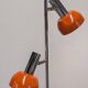 Space age floor lamp with 2 spots by Hustadt Leuchten, Germany, circa 1970.
