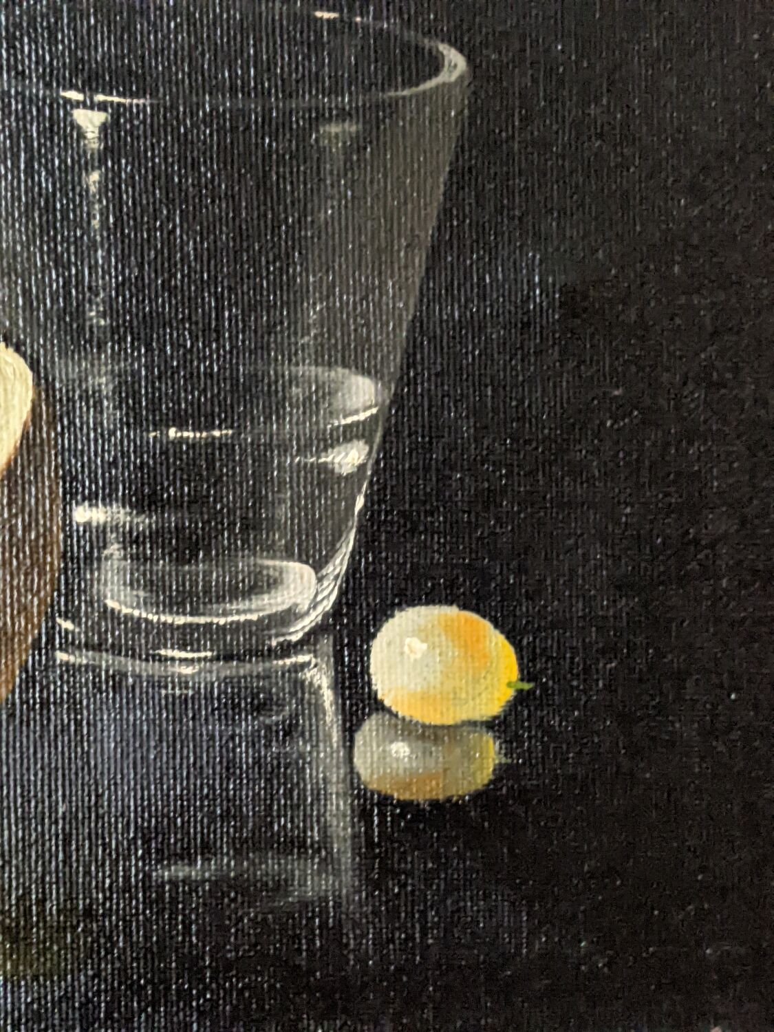 Still life oil on canvas contemporary painting