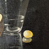 Still life oil on canvas contemporary painting