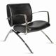 Leather armchair Dodo F396