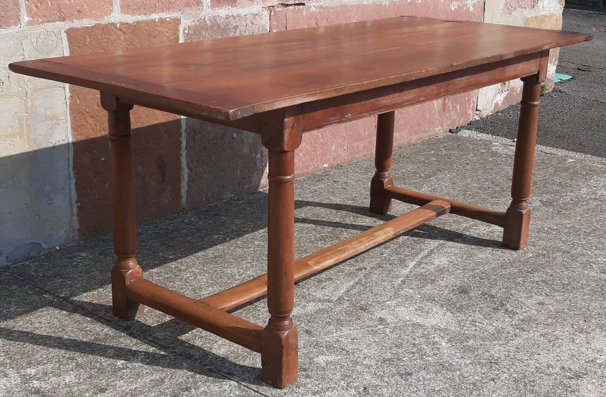 Table de ferme ancienne (175 x 71 cm.)