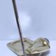 Porte stylo bronze verre design sculptural