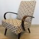 Fauteuil Lounge par Jaroslav Smidek, Tchécoslovaquie années 1970.