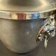 Silver metal ice bucket from the 60s/70s