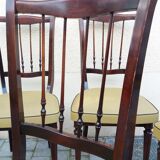 Set of 6 chairs vintage 60 feet fuseles