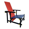 Armchair in the style of the Red & Blue Chair by Gerrit Rietveld