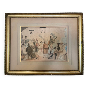 Peinture originale Le - circa