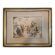 Original painting The Ventriloquist Naudet circa 1803