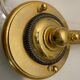 Large Brass Murano Glass Sconces Set of 2
