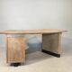 Art deco desk and armchair