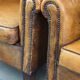 Set of 2 stylish yet beautiful and comfortable sheepskin club armchairs