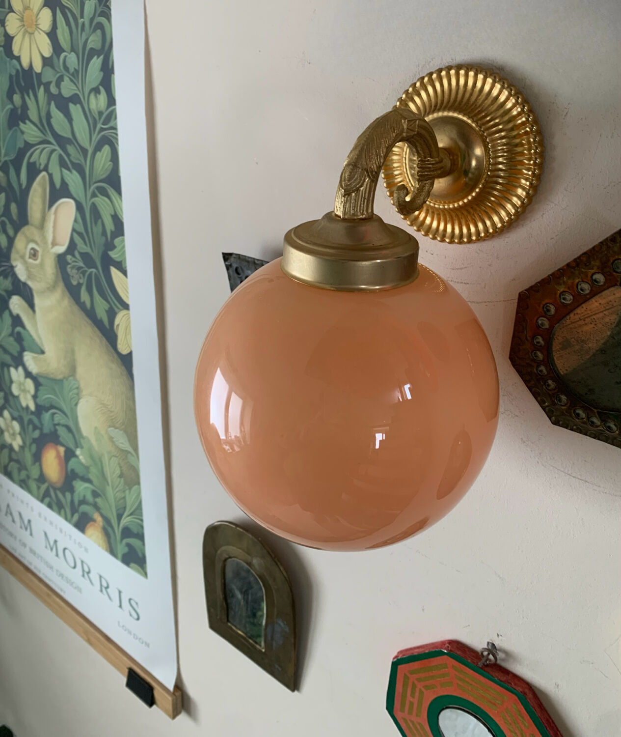 Pair of vintage wall sconces