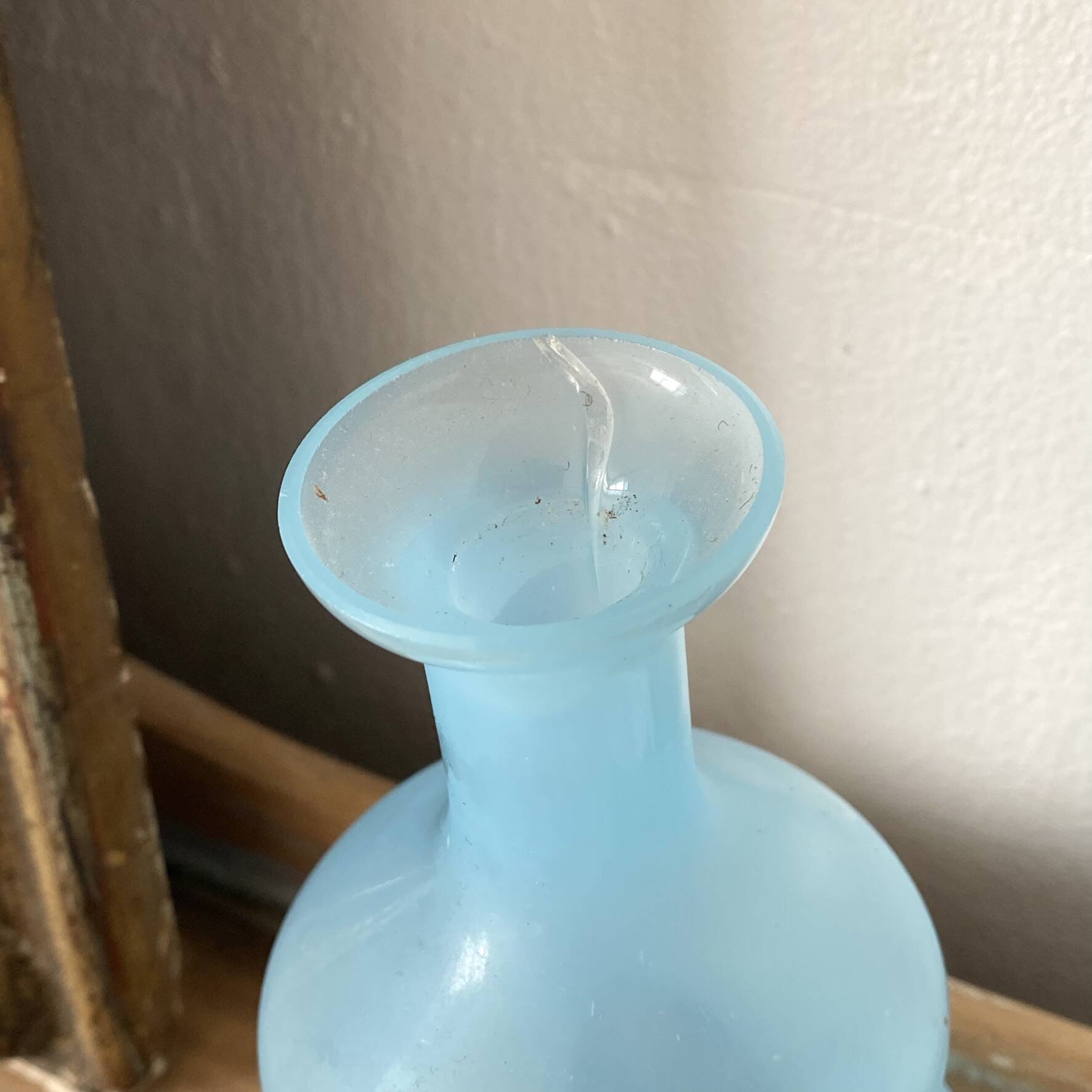 Carafe, opaline bottle 20cm
