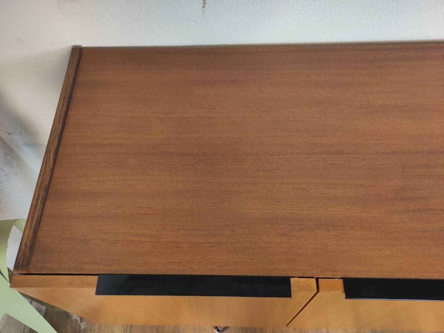 Scandinavian teak and metal sideboard