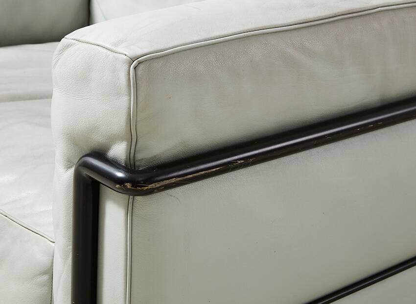 Le Corbusier Pair of LC3 Lounge Chairs for Cassina 1927/1970s