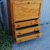 Vintage pine secretary