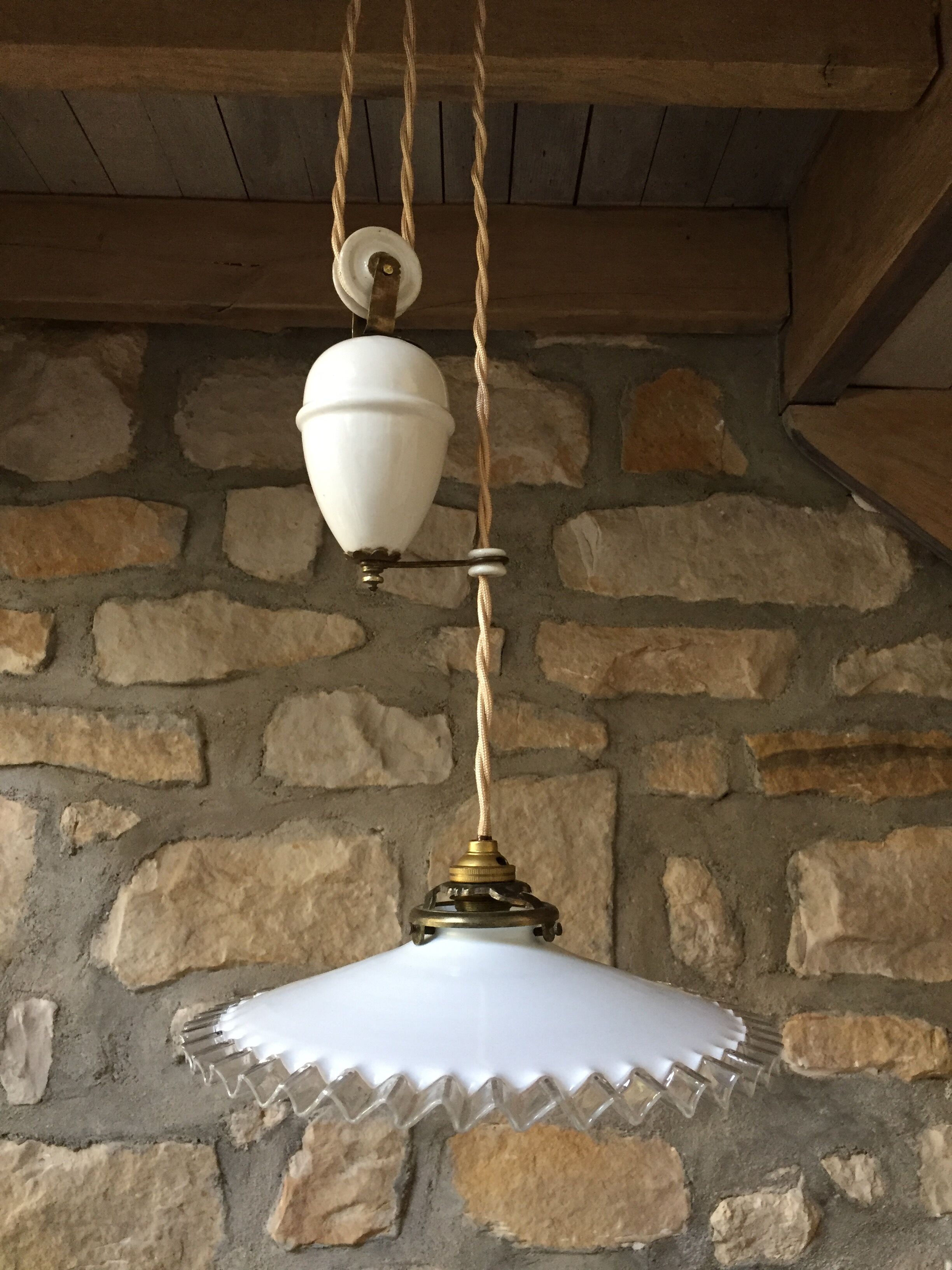 Old hanging lamp