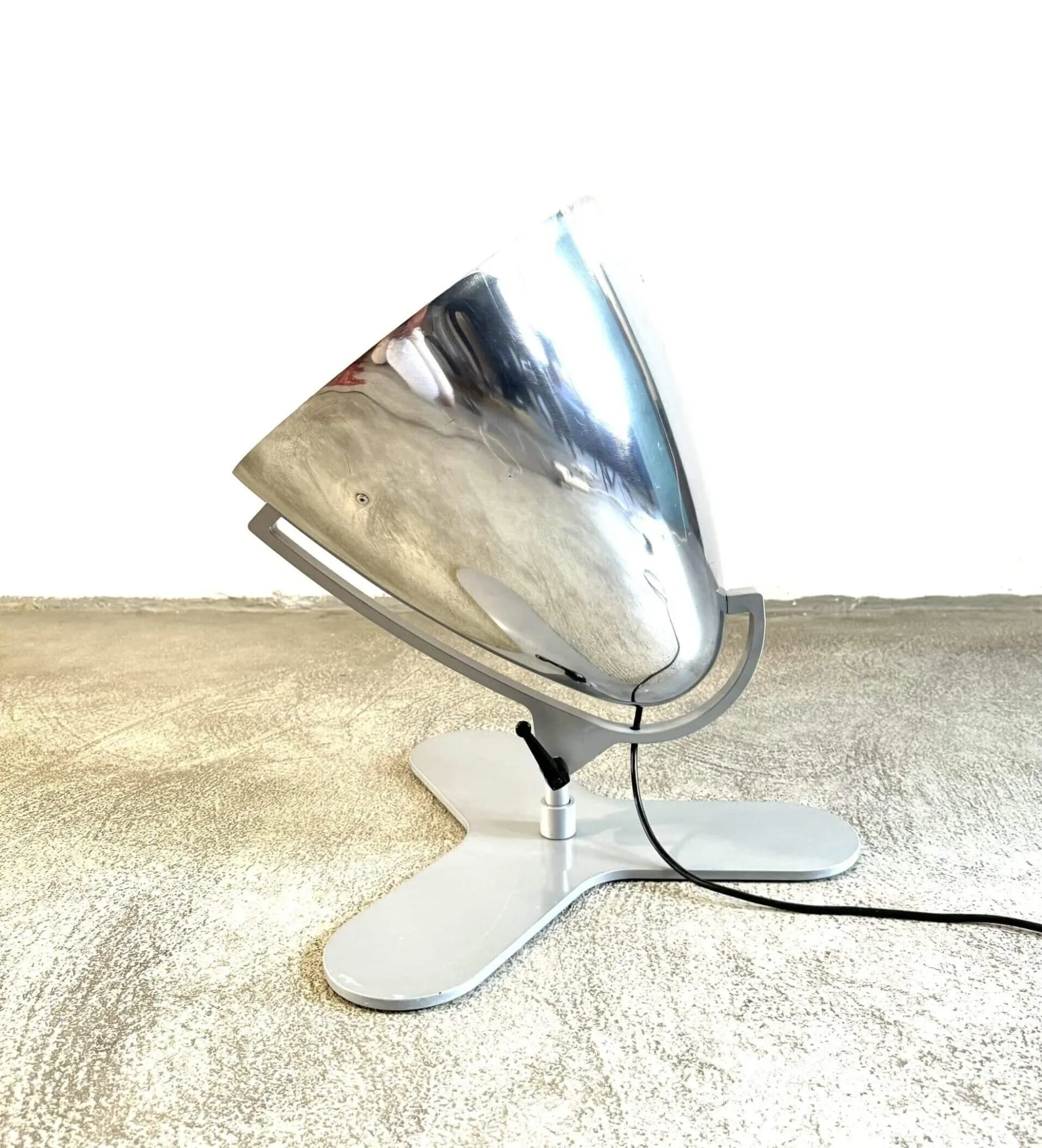 Faro 'Base 2' Floor Lamp By Hannes Wettstein For Pallucco, Italy, 1980S