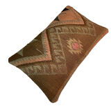 Vintage turkish handmade cushion cover , 30 x 50 cm