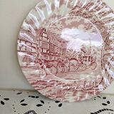 English earthenware dinner plate, Myott, Royal Mail
