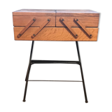 Vintage sewing worker