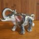 Vintage elephant in iridescent Art Deco ceramic