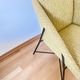 Mid Century Modern Lounge Chair 1950s Scandinavian Armchair Mustard Yellow