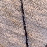 Moroccan rug Beni M'Rirt white - 26 x 304 cm