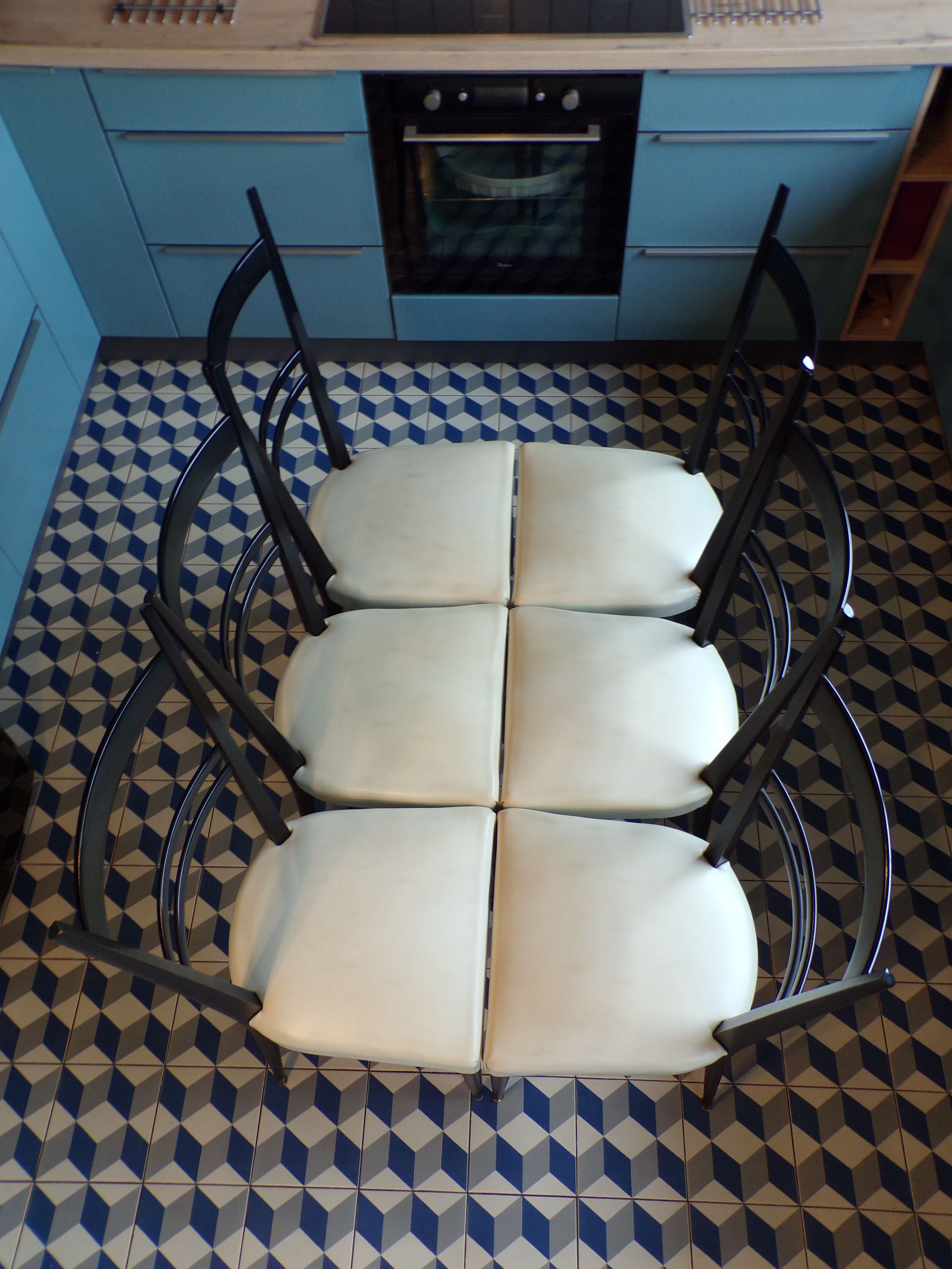 Suite 6 Italian chairs 1960