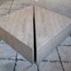 Table basse en travertin