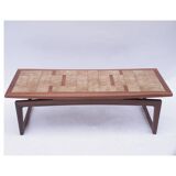 Longue table basse Gplan scandinave vintage