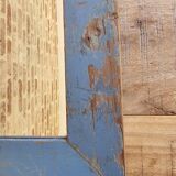 Teak mirror