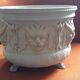 Very rare fine stoneware pot signed Sarreguemines from the end of the 19th century
