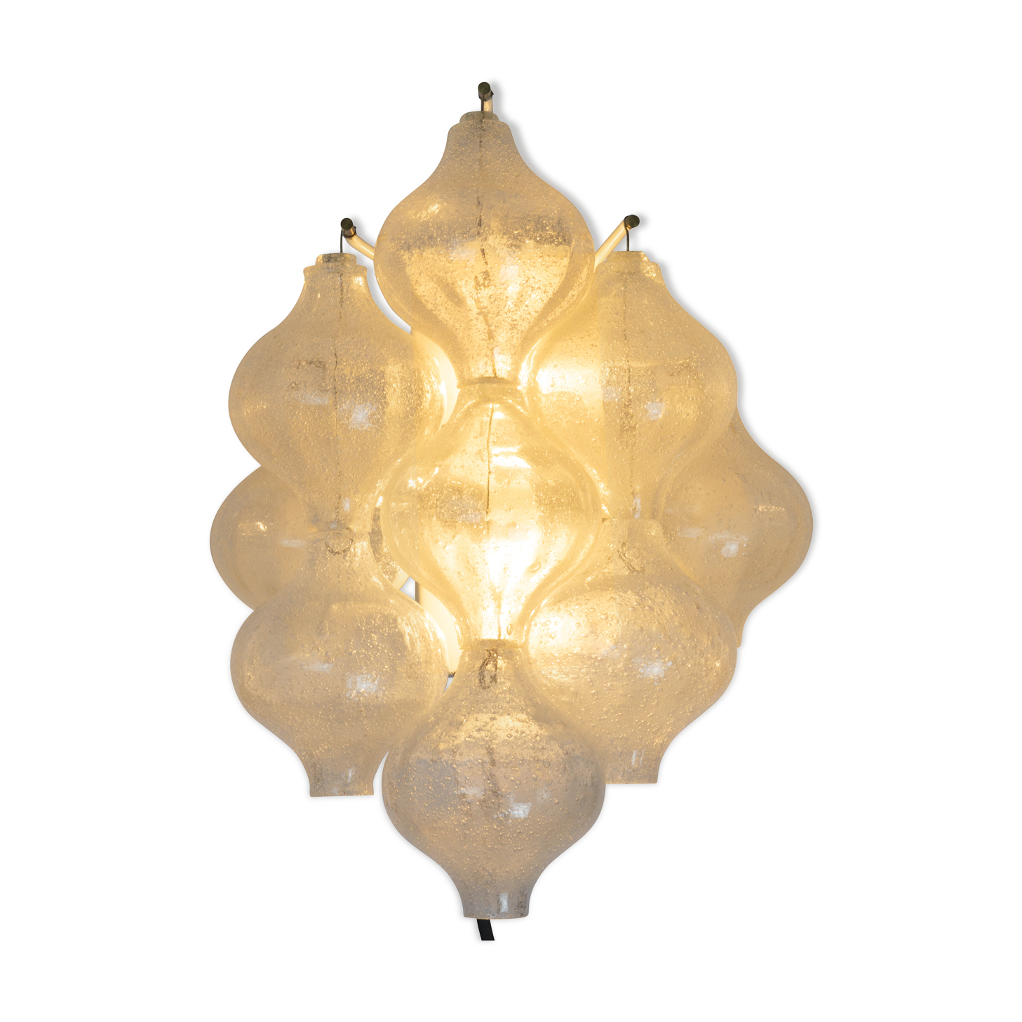 Kalmar "Tulipan 9 WA" Wall Lamp by Julius Theodor Kalmar
