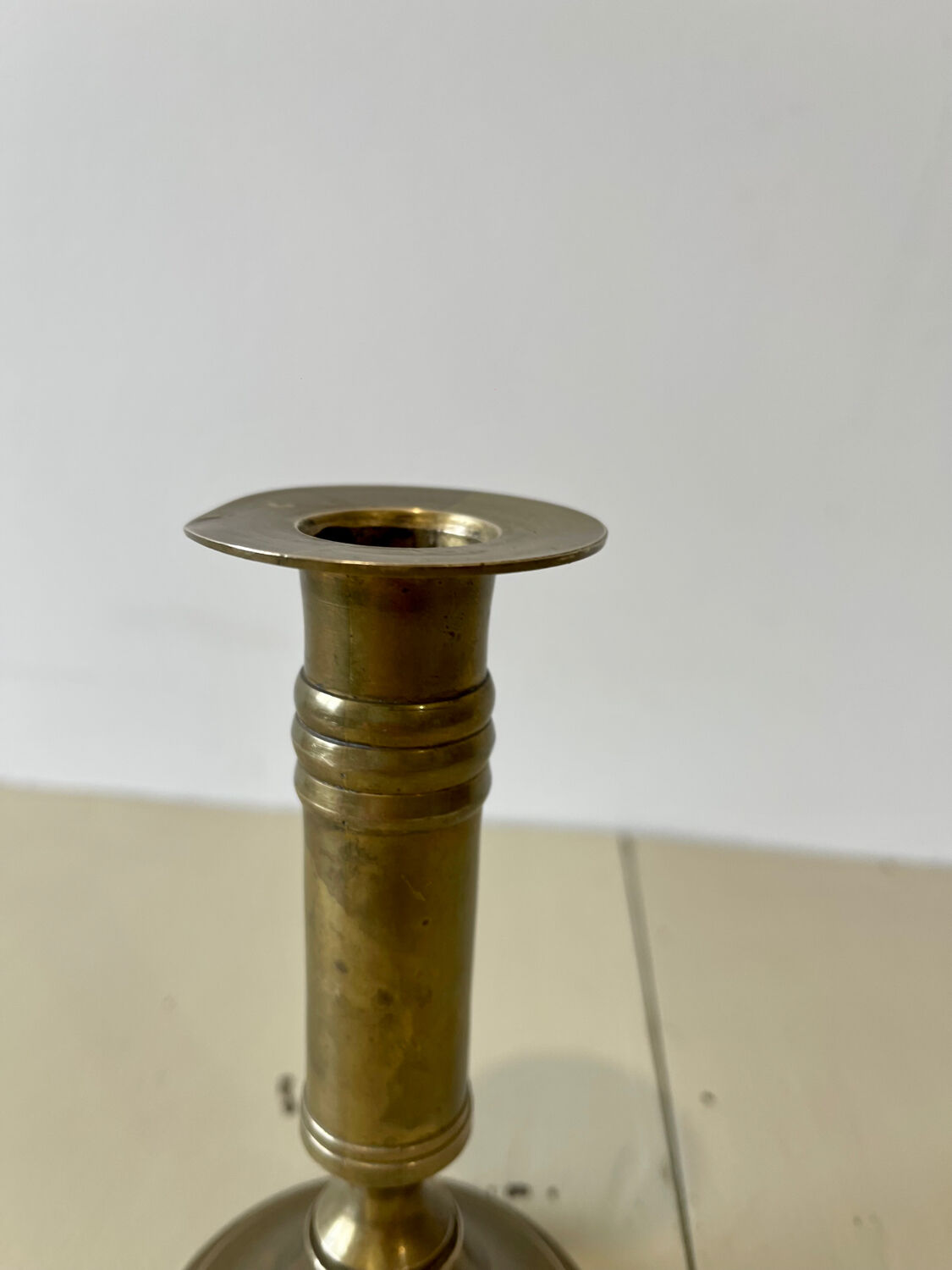 Brass candle holder