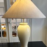 Lunéville earthenware lamp