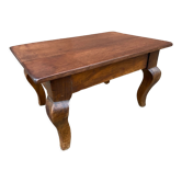 Footrest style Louis XV walnut late 19th