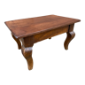 Footrest style Louis XV walnut late 19th