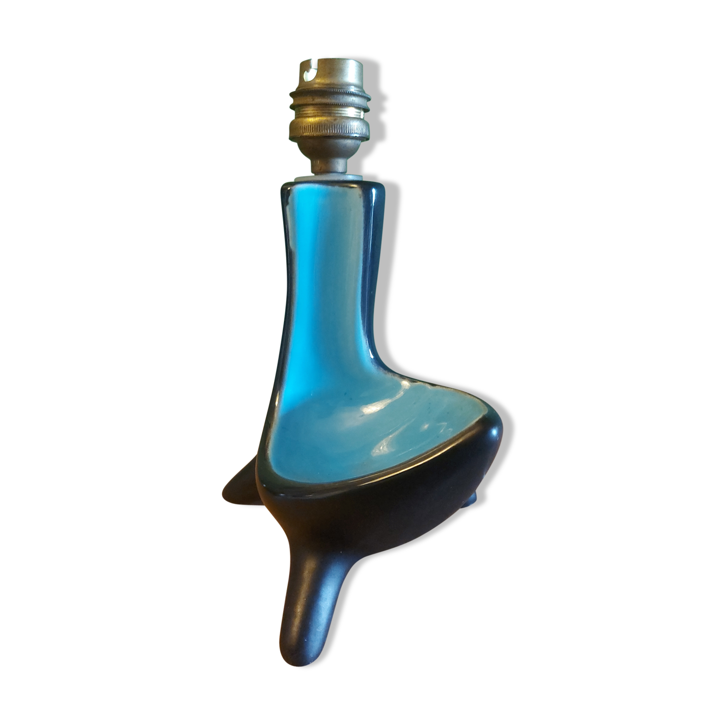 Ceramic lamp foot 60's