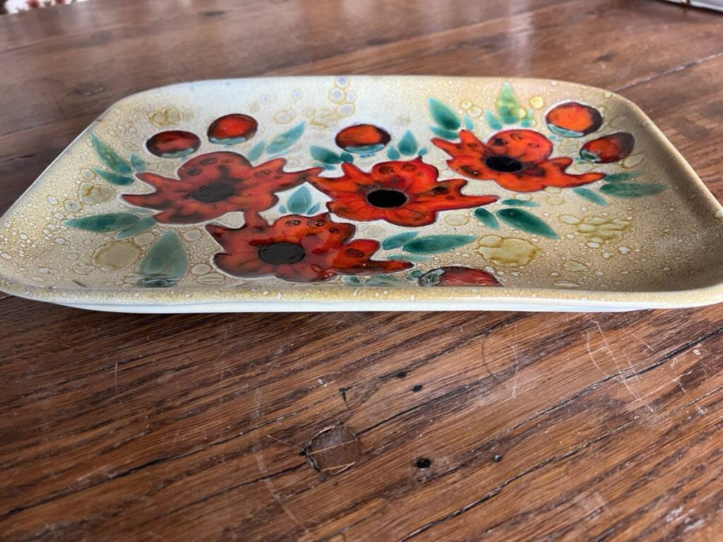 4 Plates by Kurt Brunner and Monique Pansier (Poterie du Verseau, Vallauris)