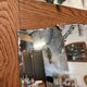 Antique freestanding mirror