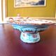 Benjarong footed bowl – fine hand-painted porcelain – Early 20th century