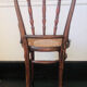 Pair of bistro chairs signed Thonet